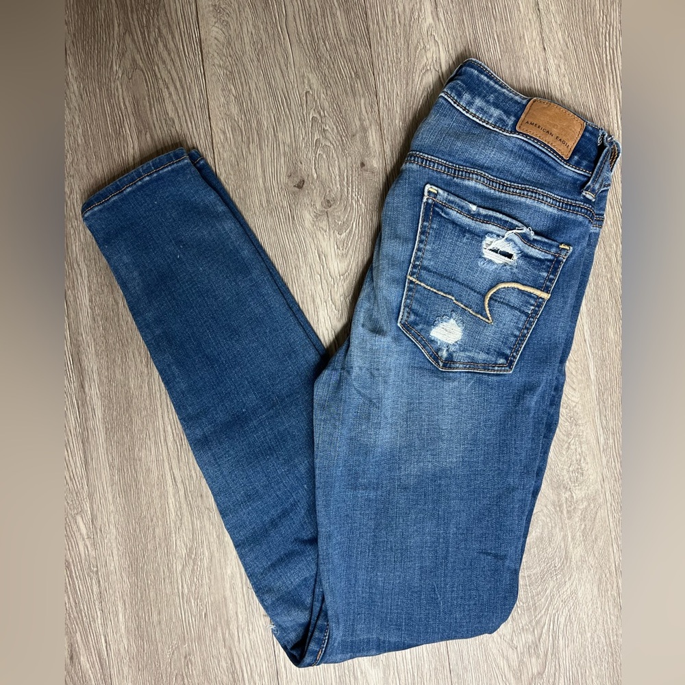 American Eagle Super Stretch Jegging Size 0 Regular